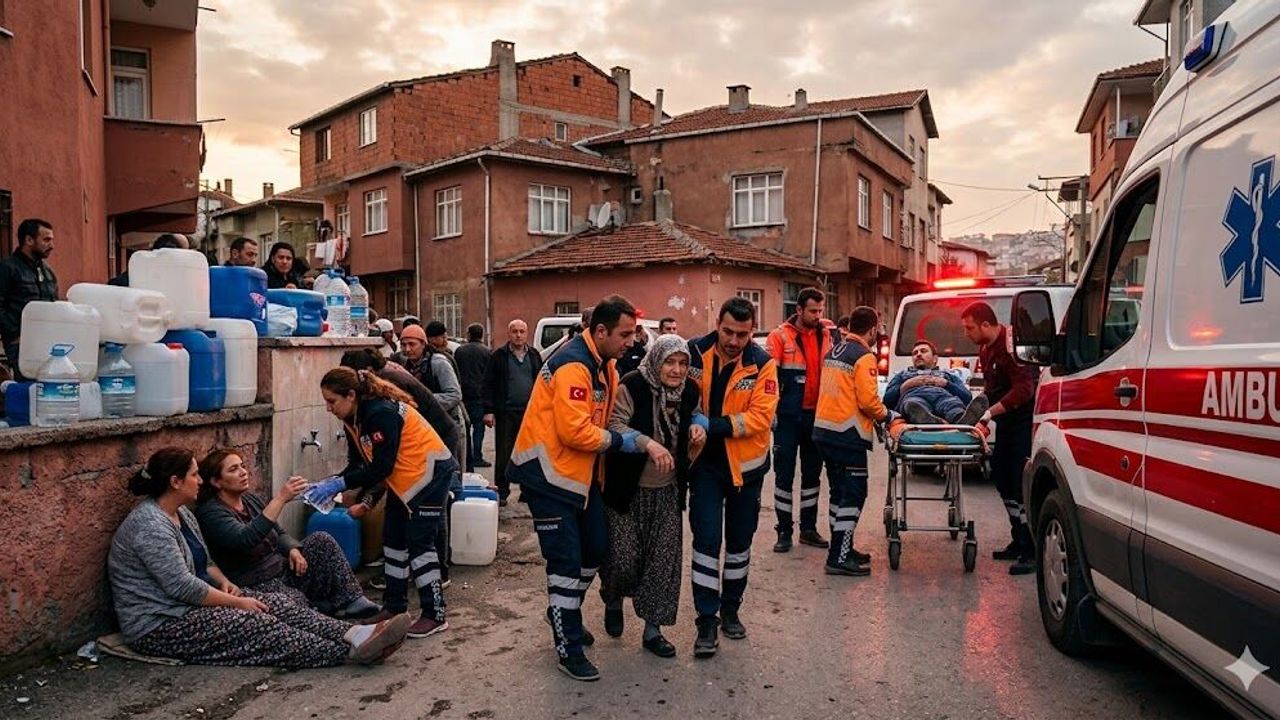 Bursa'da içme suyu zehirlenmesi: 45 kişi hastaneye kaldırıldı Bursa'da içme suyu zehirlenmesi: 45 kişi hastaneye kaldırıldı