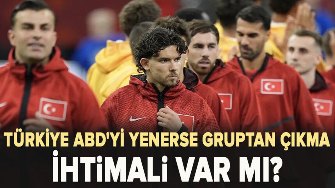 Türkiye, ABD'yi Yenerse Gruptan Çıkma İhtimali Kalmadı: İlk İki Maçta Mağlup Oldu Türkiye, ABD'yi Yenerse Gruptan Çıkma İhtimali Kalmadı: İlk İki Maçta Mağlup Oldu