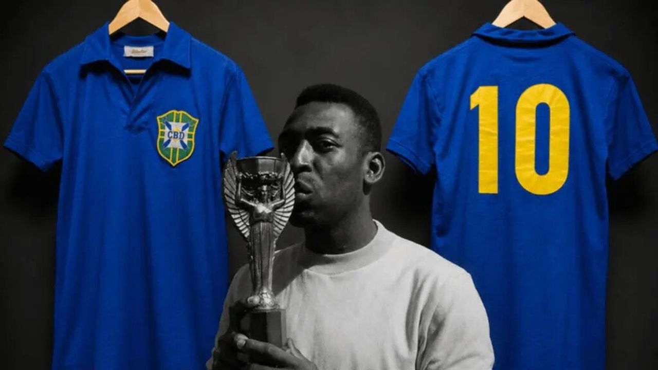 Pele'nin o forması rekor fiyata satıldı!