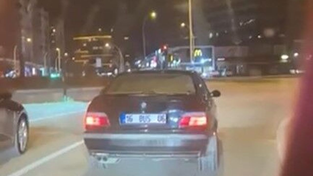 Bursa’da drift yapan sürücüye rekor ceza Bursa’da drift yapan sürücüye rekor ceza