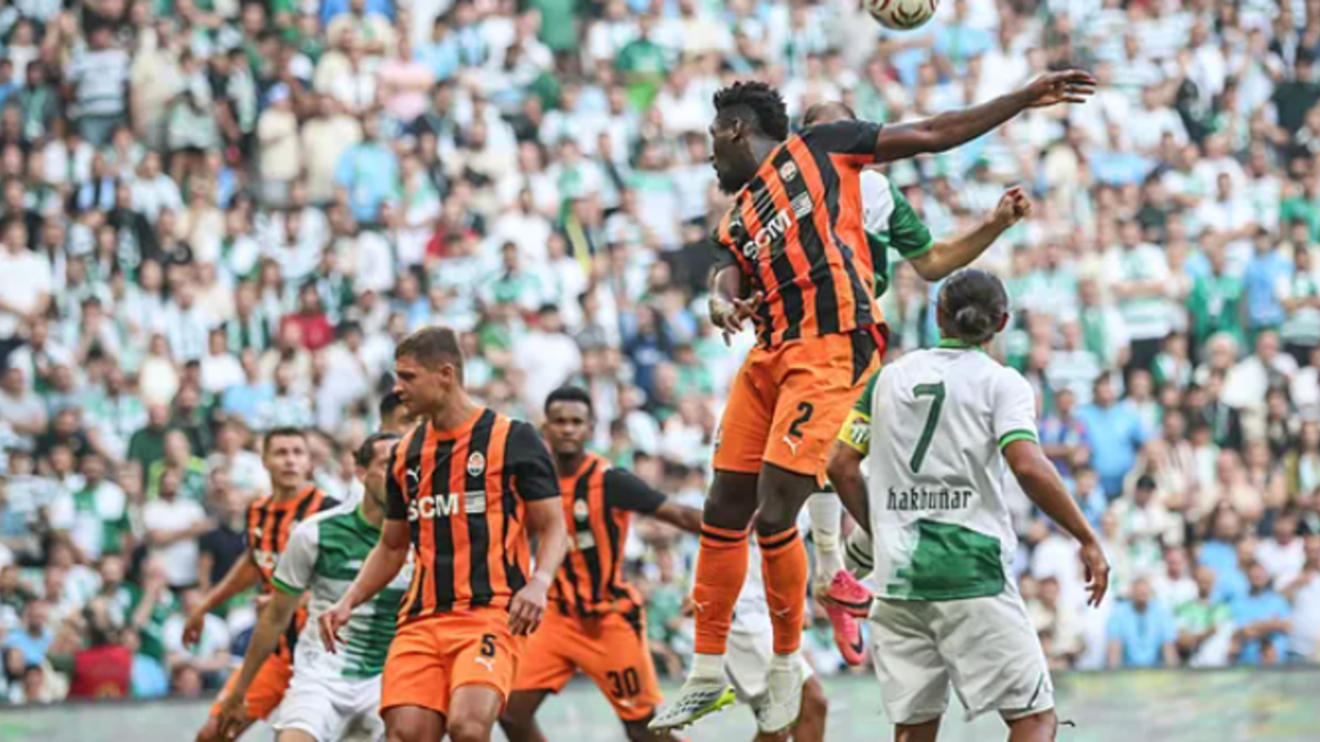 Bursaspor, Shakhtar Donetsk ile Golsüz Beraberlik Elde Etti