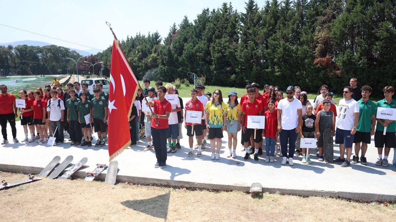 Bursa'da Kaykay Türkiye Şampiyonası Başladı