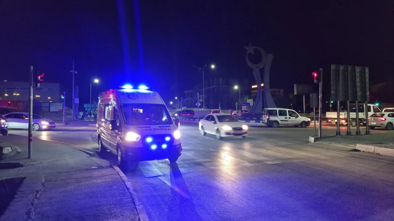 Adıyaman'da motosiklet kazası: Sürücü Ali Yasin G. yaralandı