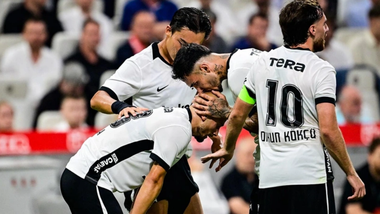 Beşiktaş, Hradec Kralove'yi 1-0 yenerek play-off turuna yükseldi
