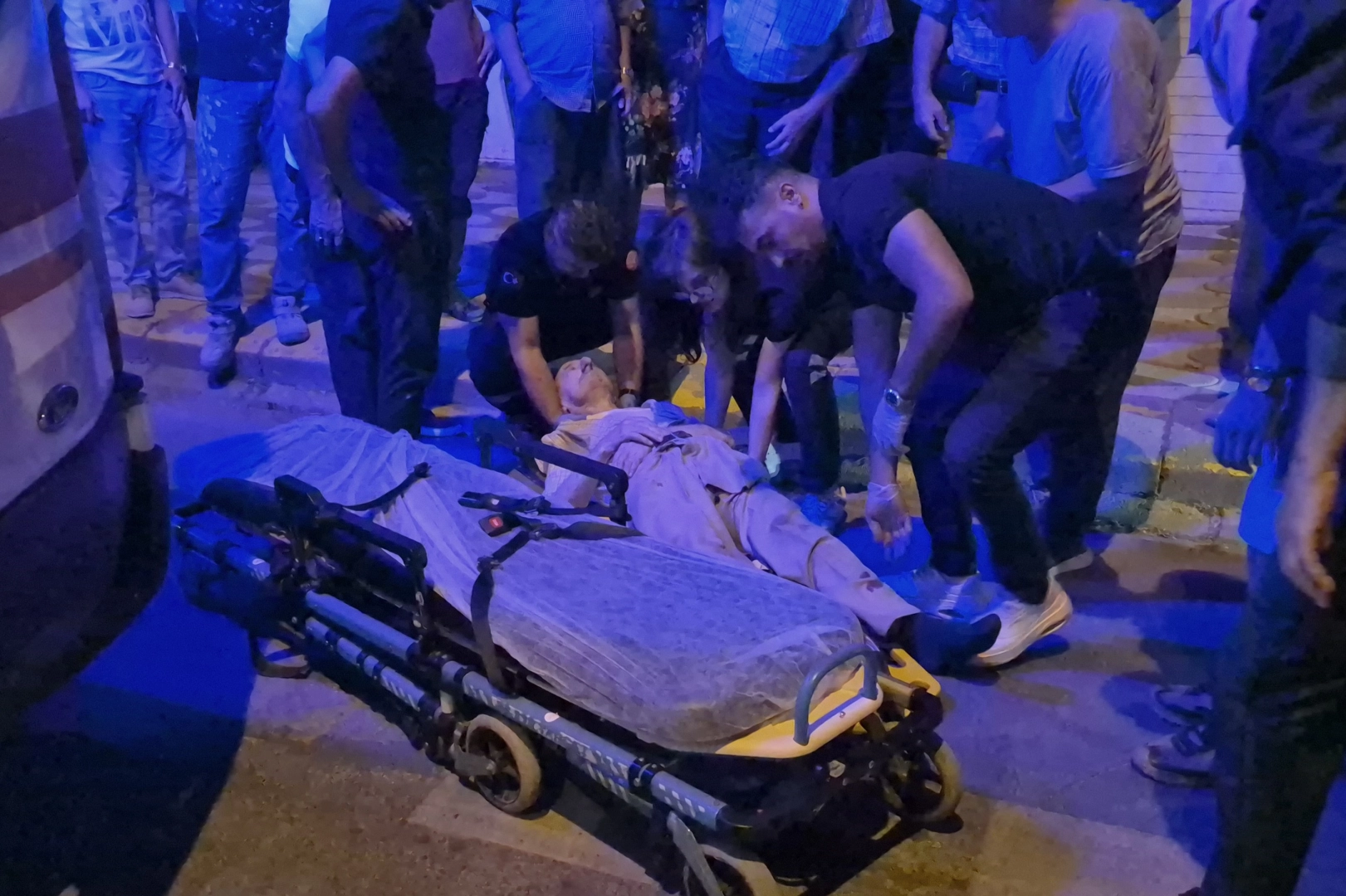 Odunpazarı'nda motosiklet kazası: Yaşlı adam yaralandı