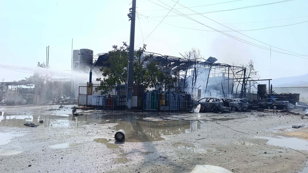 Manisa Salihli'deki patlamada 1 kişi hayatını kaybetti, 2 yaralı
