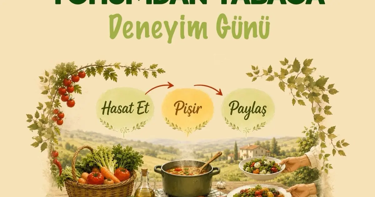 Tohumdan Tabağa etkinliği 27 Ağustos'ta Bursa'da gerçekleşecek