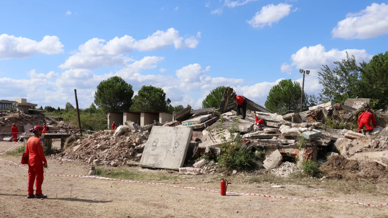 Bursa'dan 57 gönüllü Marmara Depremi tatbikatına katıldı