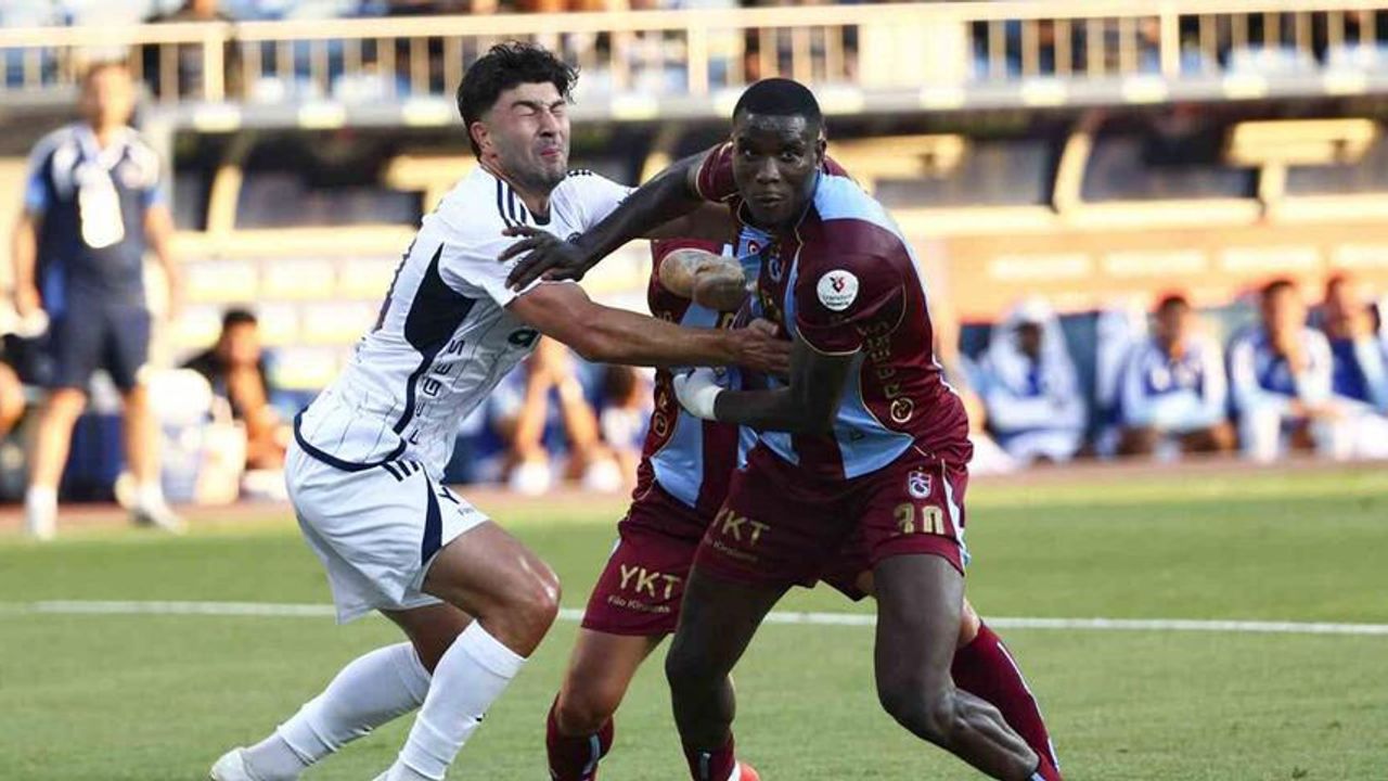 Trabzonspor, Kasımpaşa ile 1-1 berabere kalarak sezona puanla başladı