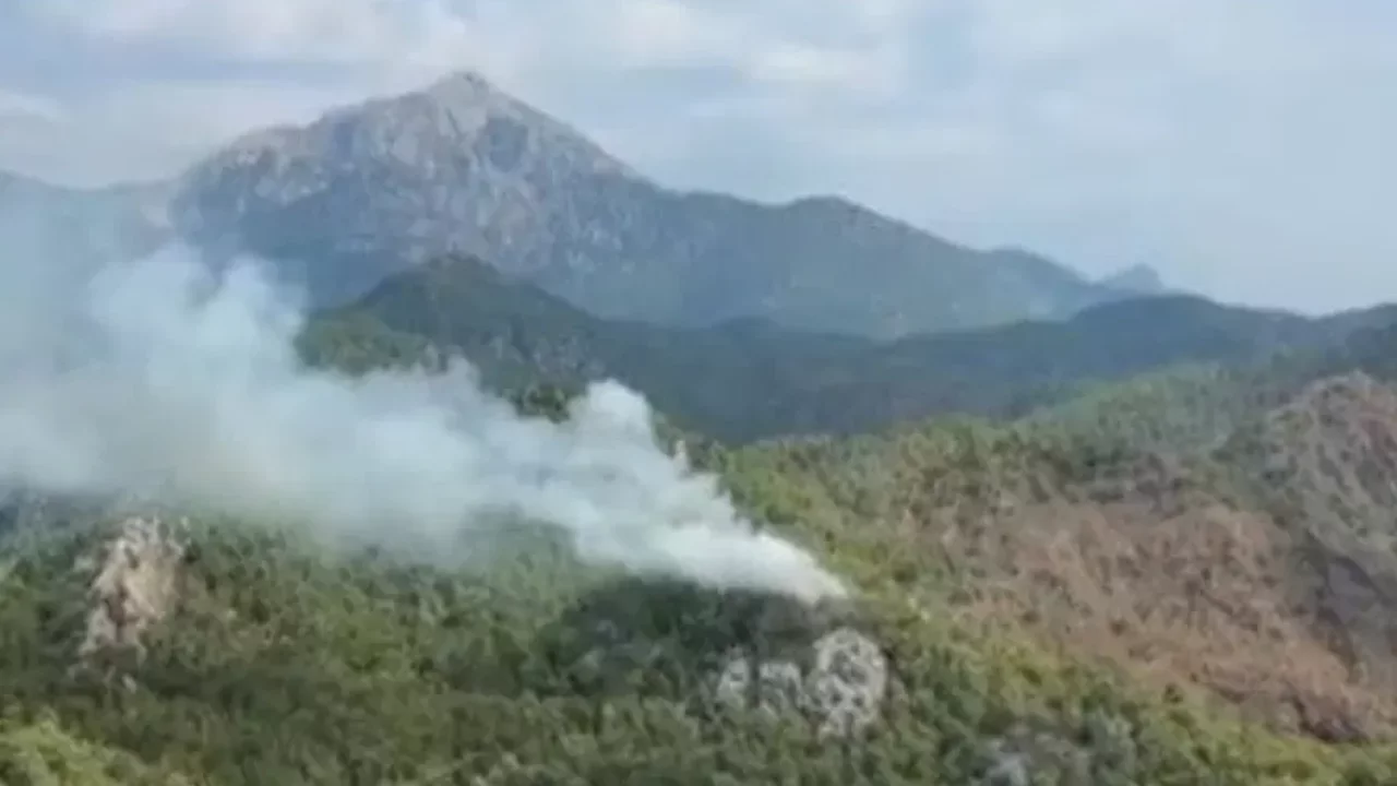 Antalya ve Balıkesir'de orman yangınlarına ekipler müdahale ediyor