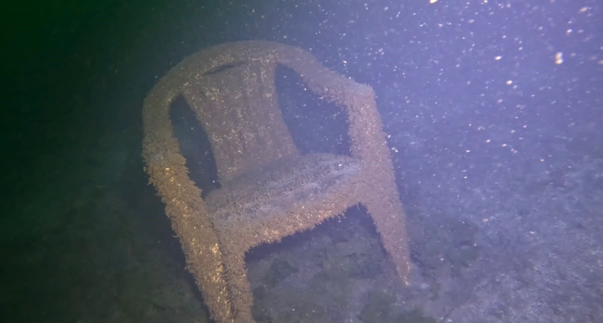 Kocaeli'de dalış yapan ekipler, batık şehri görüntüledi