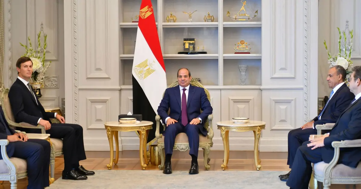 Kushner, Mısır Cumhurbaşkanı es-Sisi ile Gazze ateşkesini görüştü Kushner, Mısır Cumhurbaşkanı es-Sisi ile Gazze ateşkesini görüştü