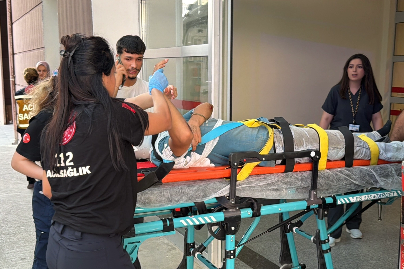 Adıyaman’da devrilen motosiklet: Metehan Y. ve Can Ö. yaralı