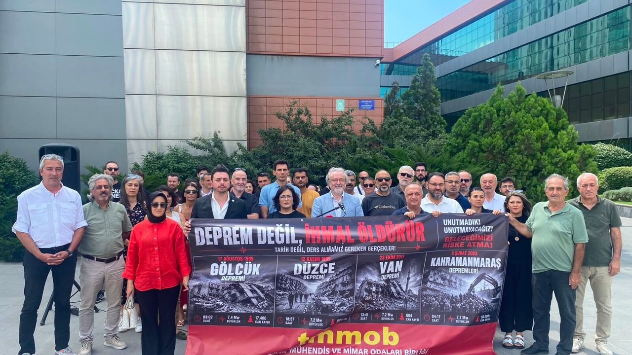17 Ağustos Depremi: TMMOB Bursa'dan Önemli Açıklama