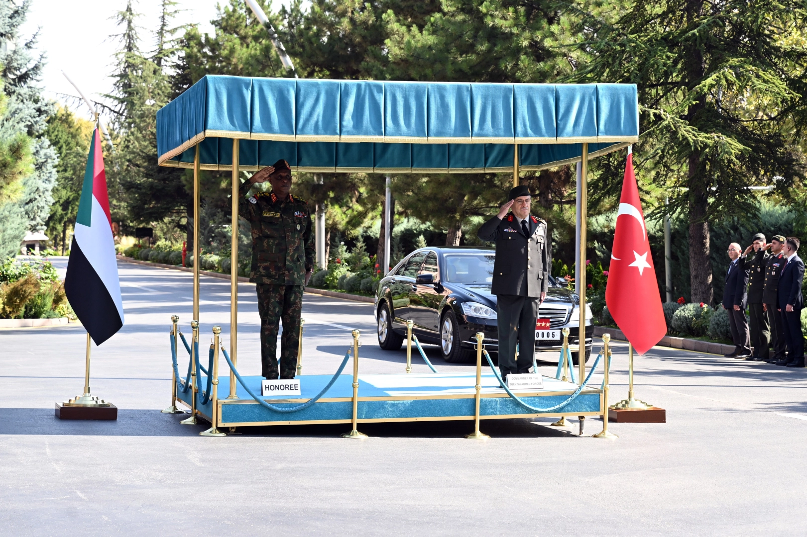 Sudanlı Genelkurmay Başkanı Elatta, Türkiye'ye resmi ziyarette bulundu