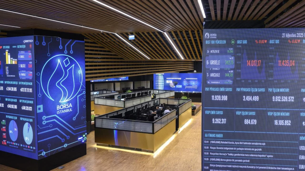 BIST 100 Endeksi Gün Sonunu Düşüşle Tamamladı: İşlem Hacmi 165,7 Milyar Lira