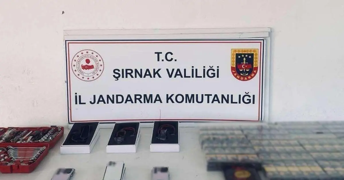 Şırnak'ta 26 milyon liralık kaçak malzeme ele geçirildi: 140 şüpheli gözaltında