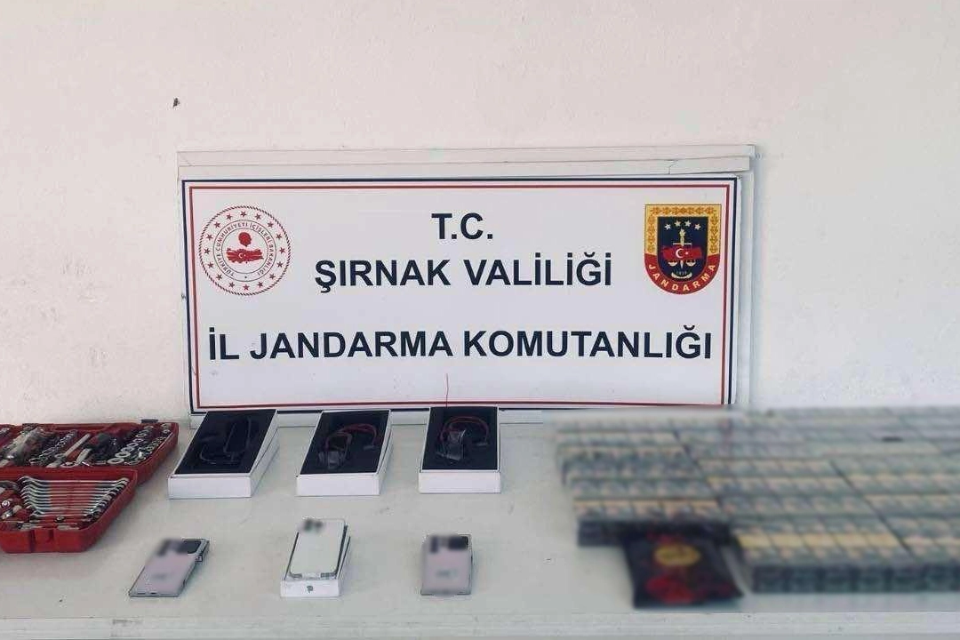 Şırnak'ta 26 milyon liralık kaçak malzeme ele geçirildi: 140 şüpheli gözaltında