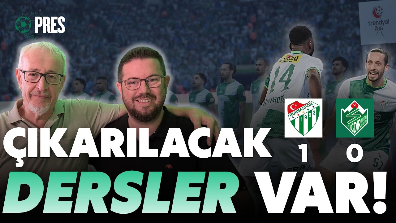 Bursaspor, Iğdır FK'yı 1-0 mağlup etti; transfer süreci tartışılıyor