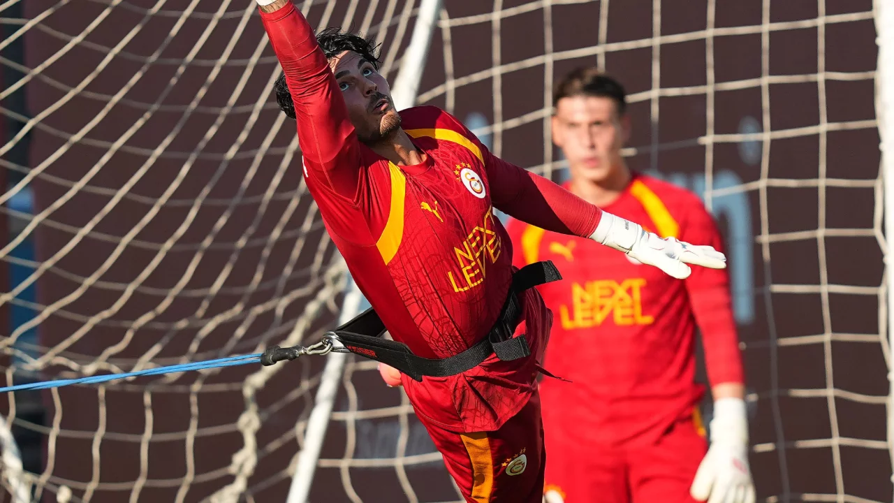 Galatasaray, Erzurumspor FK maçı için Kemerburgaz'da yoğun antrenman yapıyor