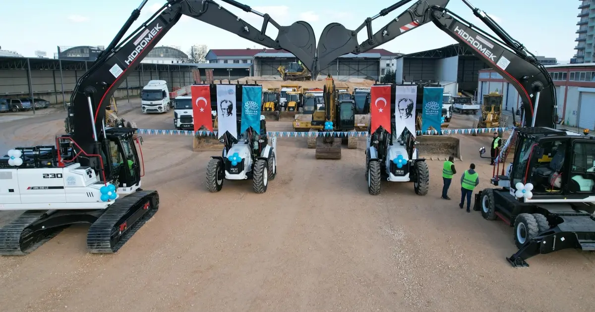 Nilüfer Belediyesi, 4 kalem iş makinesi kiralama ihalesine çıkıyor