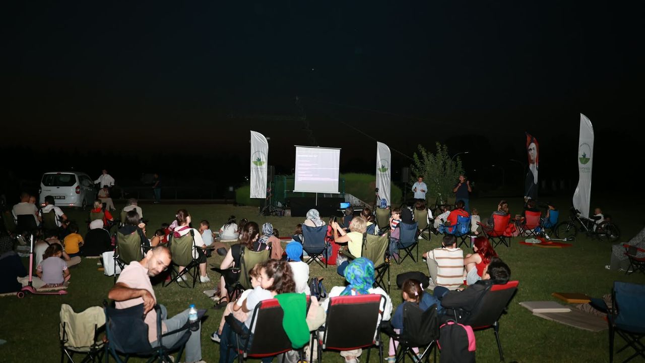 Gökyüzü meraklıları Osmangazi’de buluştu: Perseid meteor yağmuru