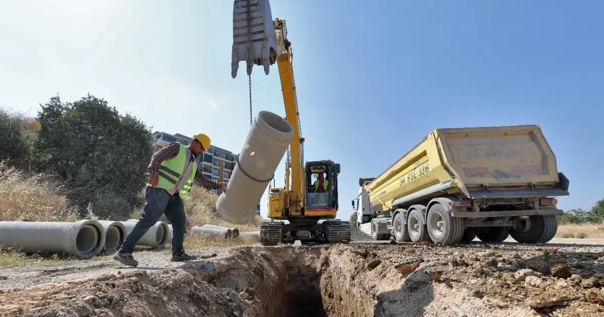 Nilüfer'de altyapı yatırımları hız kazandı: 7 bin 600 metre tamamlandı