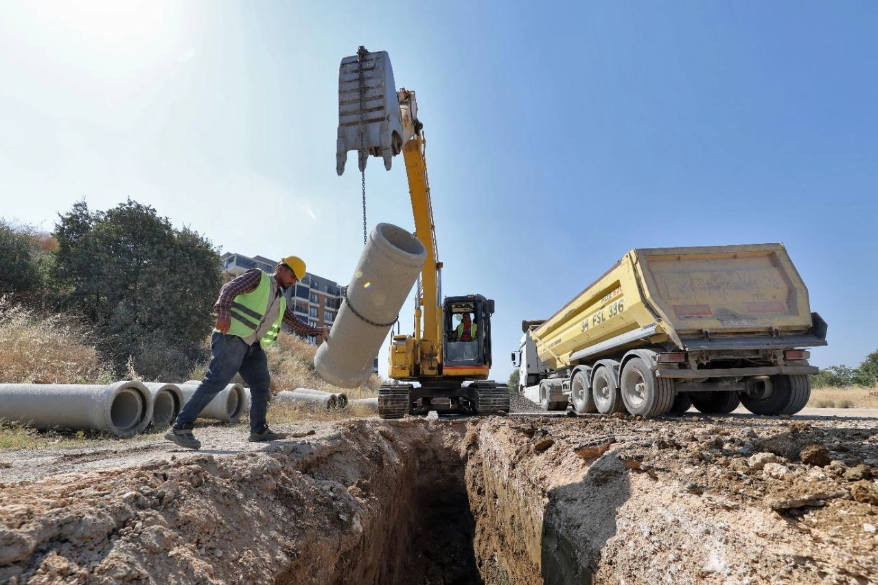 Nilüfer'de altyapı yatırımları hız kazandı: 7 bin 600 metre tamamlandı