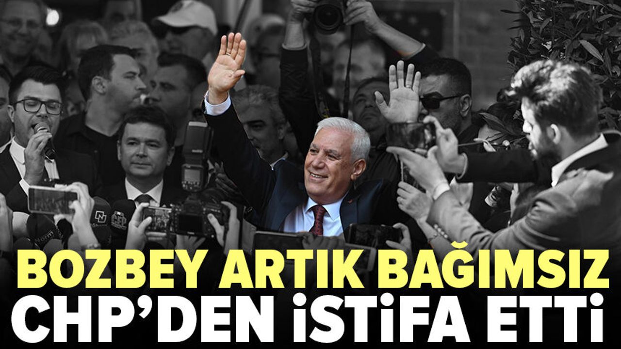 Bursa'da siyasi değişim: Bozbey bağımsız kalacak