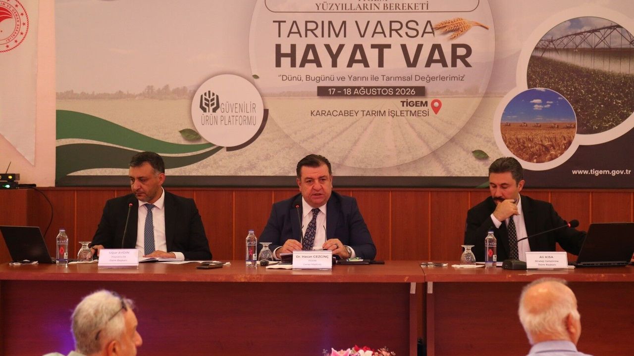 Sertifikalı tohumda TİGEM 2026 hedefini açıkladı