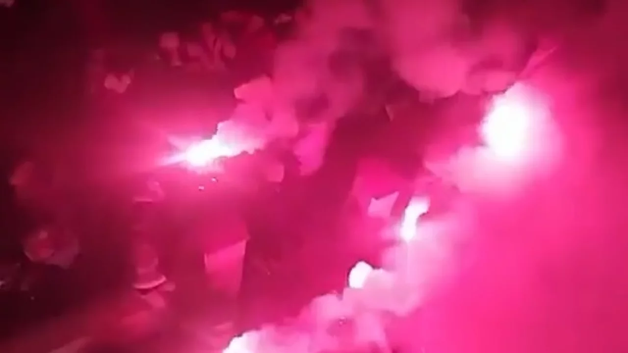 Yıldırım'da kız isteme eğlencesinde havai fişek panik yarattı