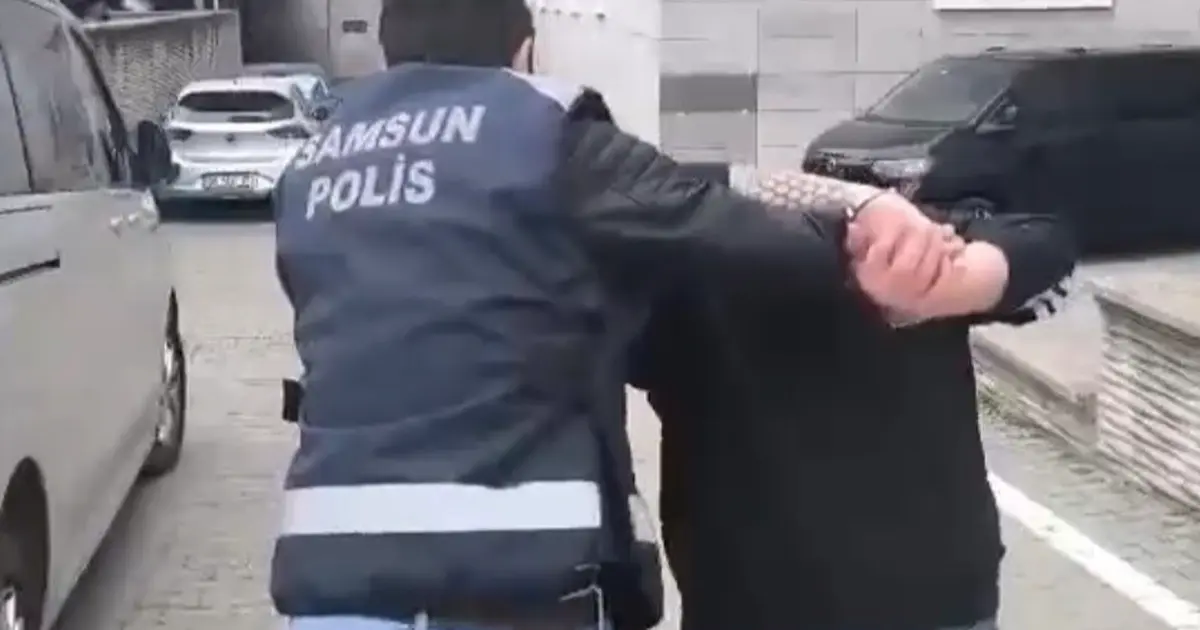 Samsun'da 8 yıl 4 ay hapis cezasıyla aranan S.C. yakalandı Samsun'da 8 yıl 4 ay hapis cezasıyla aranan S.C. yakalandı