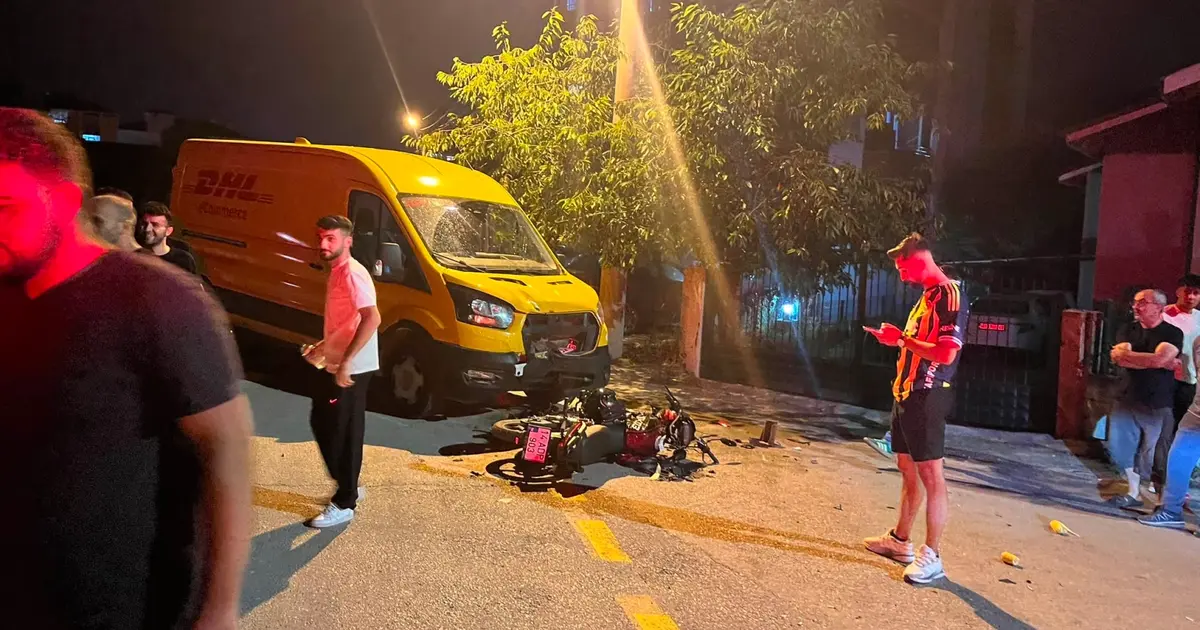 Bolu’da motosiklet ve panelvan çarpıştı: 1 kişi yaralandı