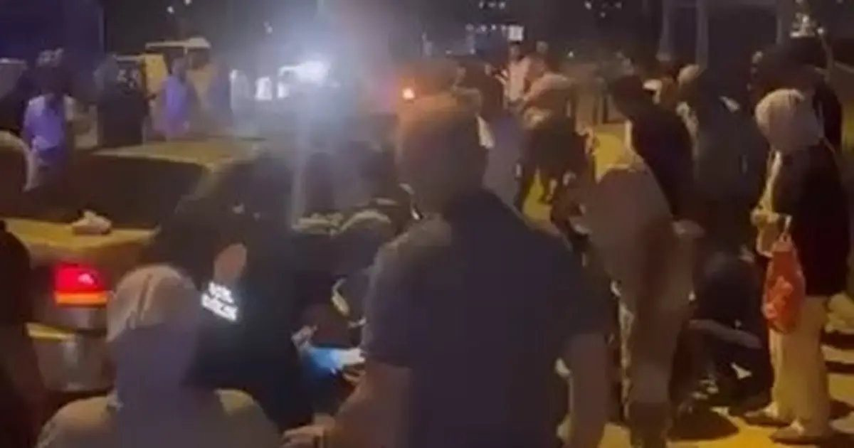 Bursa'da ehliyetsiz sürücünün aracı refüjü aşıp karşı şeride geçti: 7 yaralı