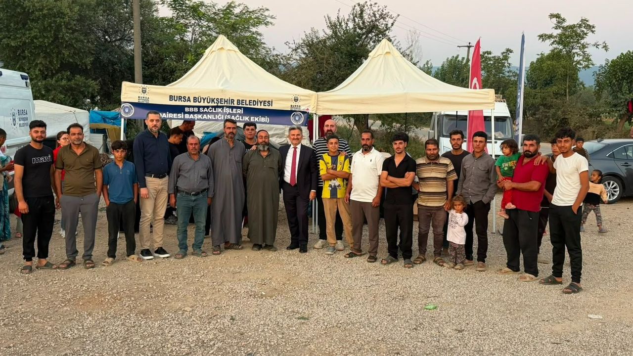 Bursa'da 20 bin mevsimlik tarım işçisi için sosyal hizmetler devrede Bursa'da 20 bin mevsimlik tarım işçisi için sosyal hizmetler devrede