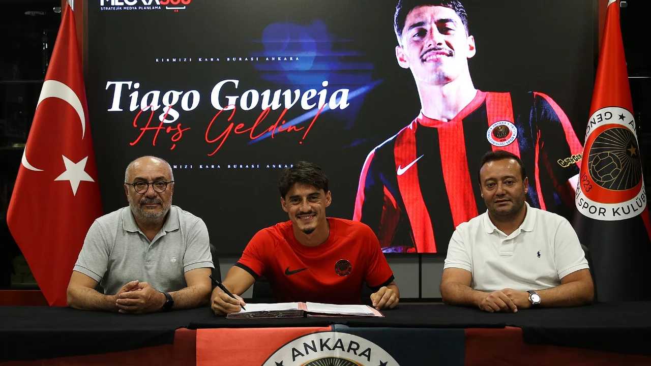 Tiago Gouveia, Gençlerbirliği'ne katıldı: Sezon sonuna kadar burada
