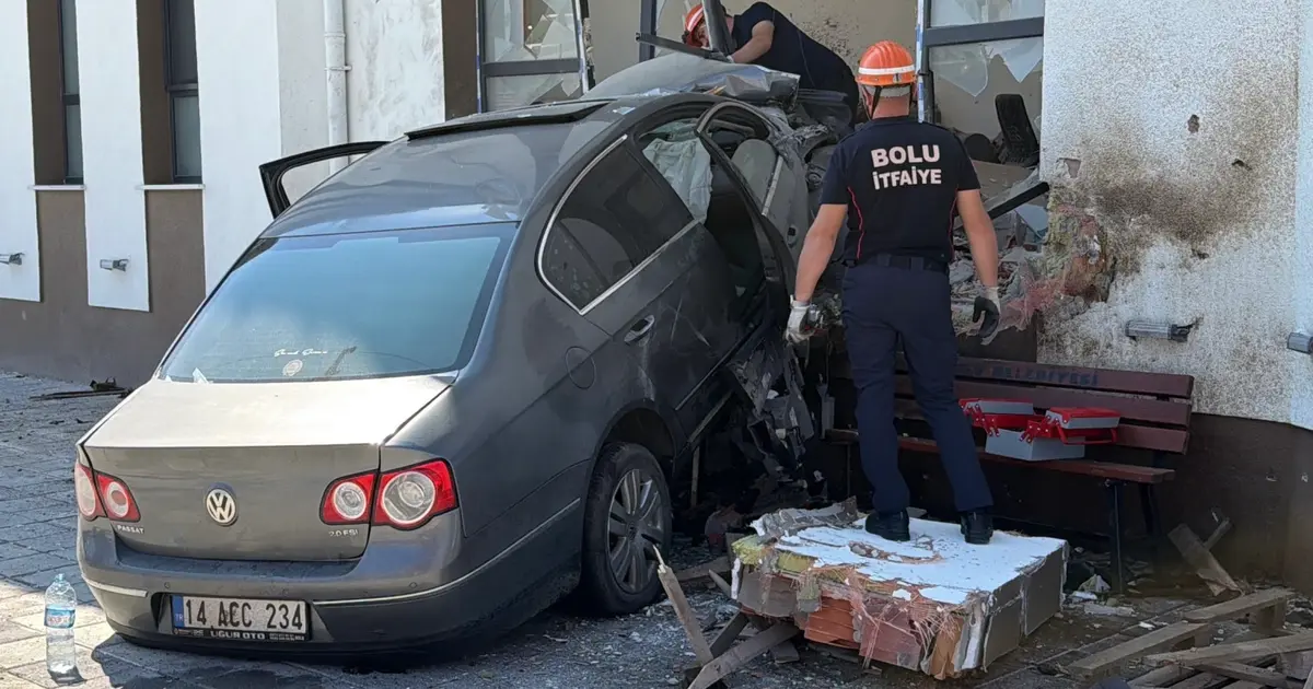 Bolu'da alkollü sürücü caminin imam odasına daldı: 290 bin lira ceza