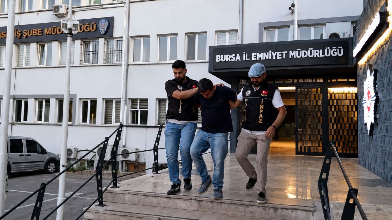 Mudanya'da 9 yıl hapis cezası bulunan M.Ş. bağ evinde yakalandı
