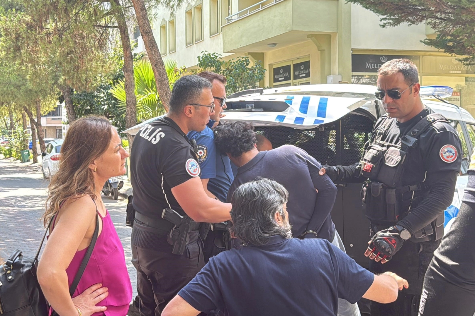 Menteşe’de motokurye polise mukavemet etti: Gözaltına alındı
