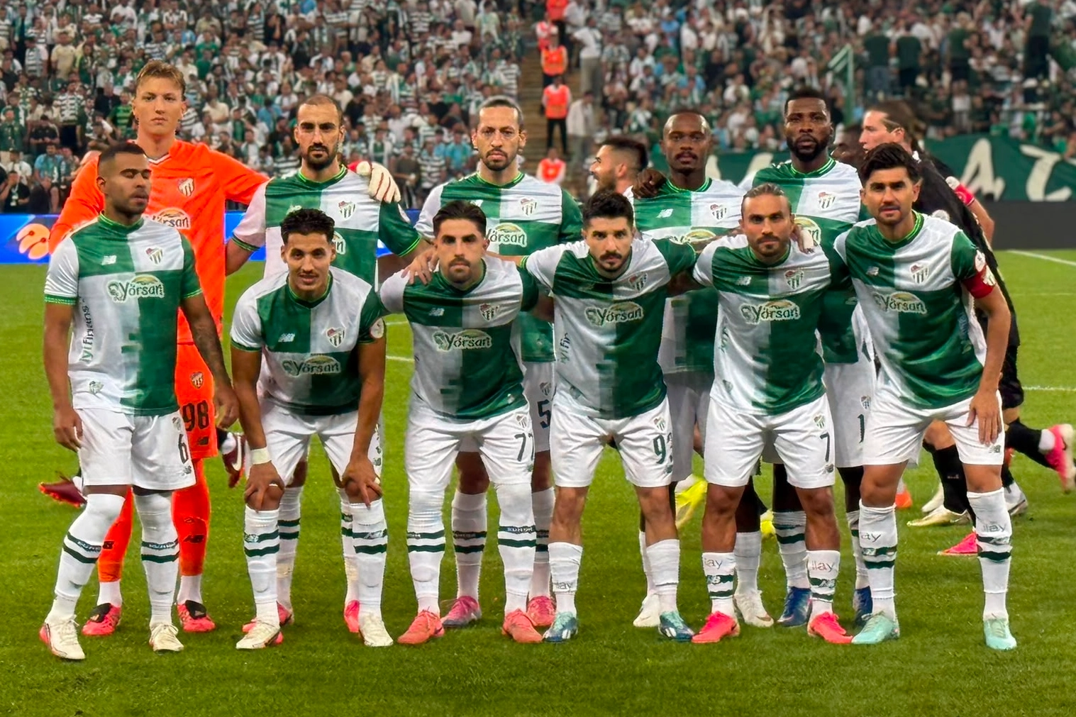 Bursaspor, Fatih Karagümrük ile oynayacağı maçta 11'ini açıkladı