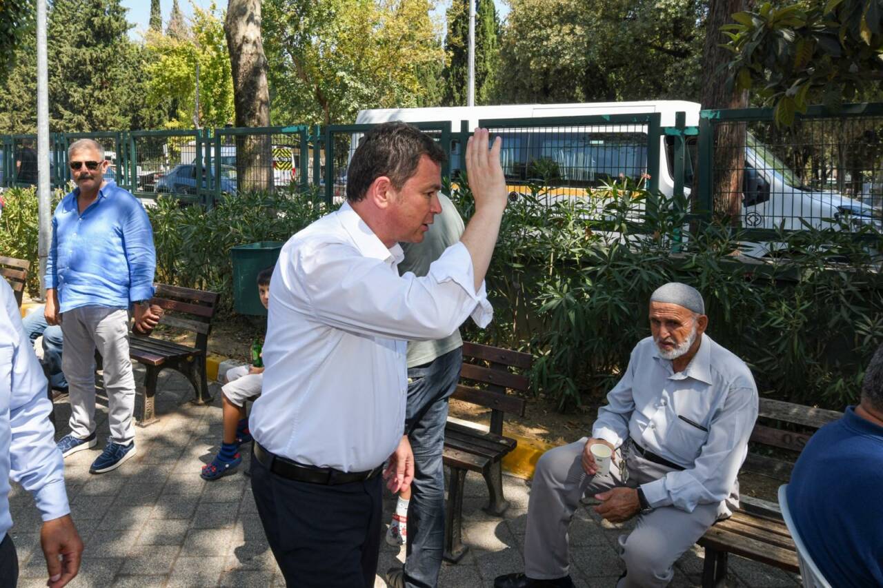 Osmangazi'de Başkan Aydın, mahalle sakinleriyle buluştu