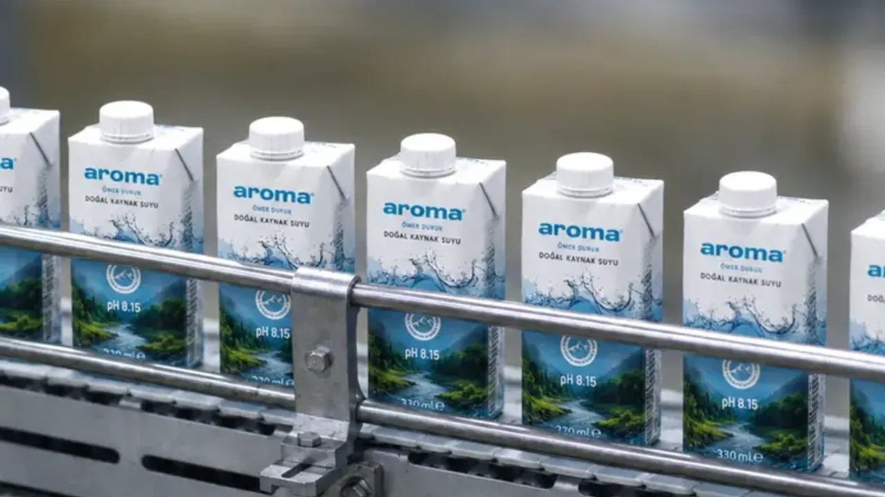 Aroma, Uludağ suyunun yeni ambalajını tanıttı: Bursa izleriyle