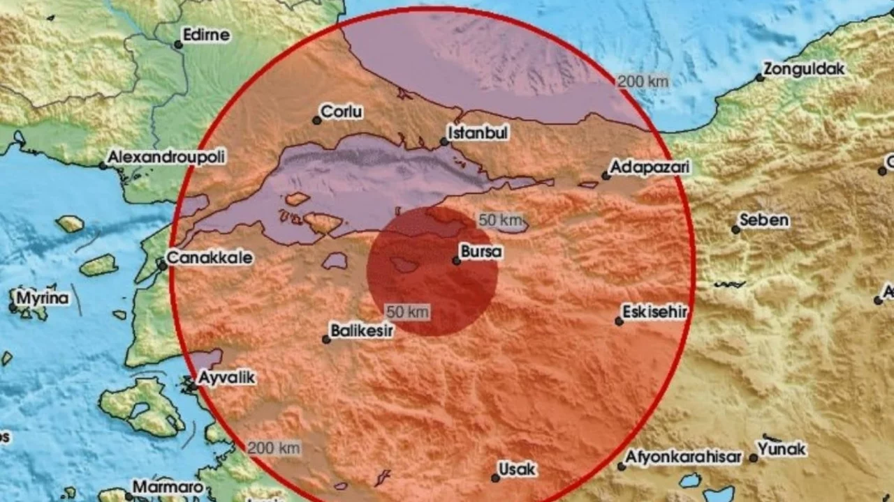 Marmara Denizi'nde 170 mikrodeprem: Bursa için tehlike çanları çalıyor Marmara Denizi'nde 170 mikrodeprem: Bursa için tehlike çanları çalıyor