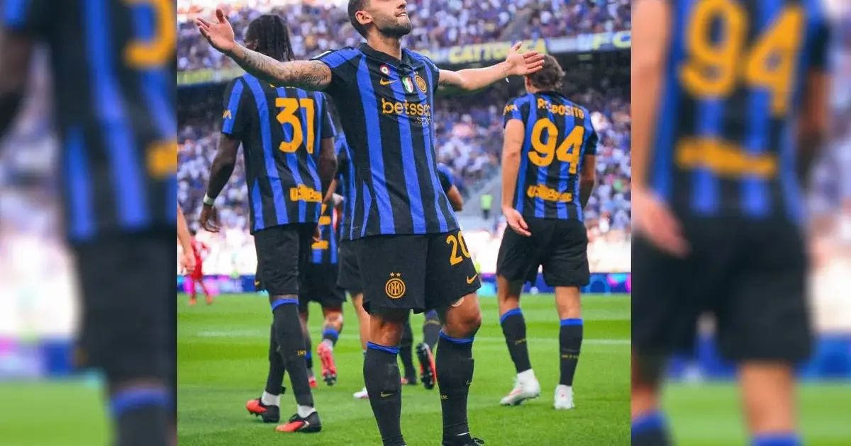 Inter, Hakan Çalhanoğlu'nun golüyle sezona başladı: 4-1