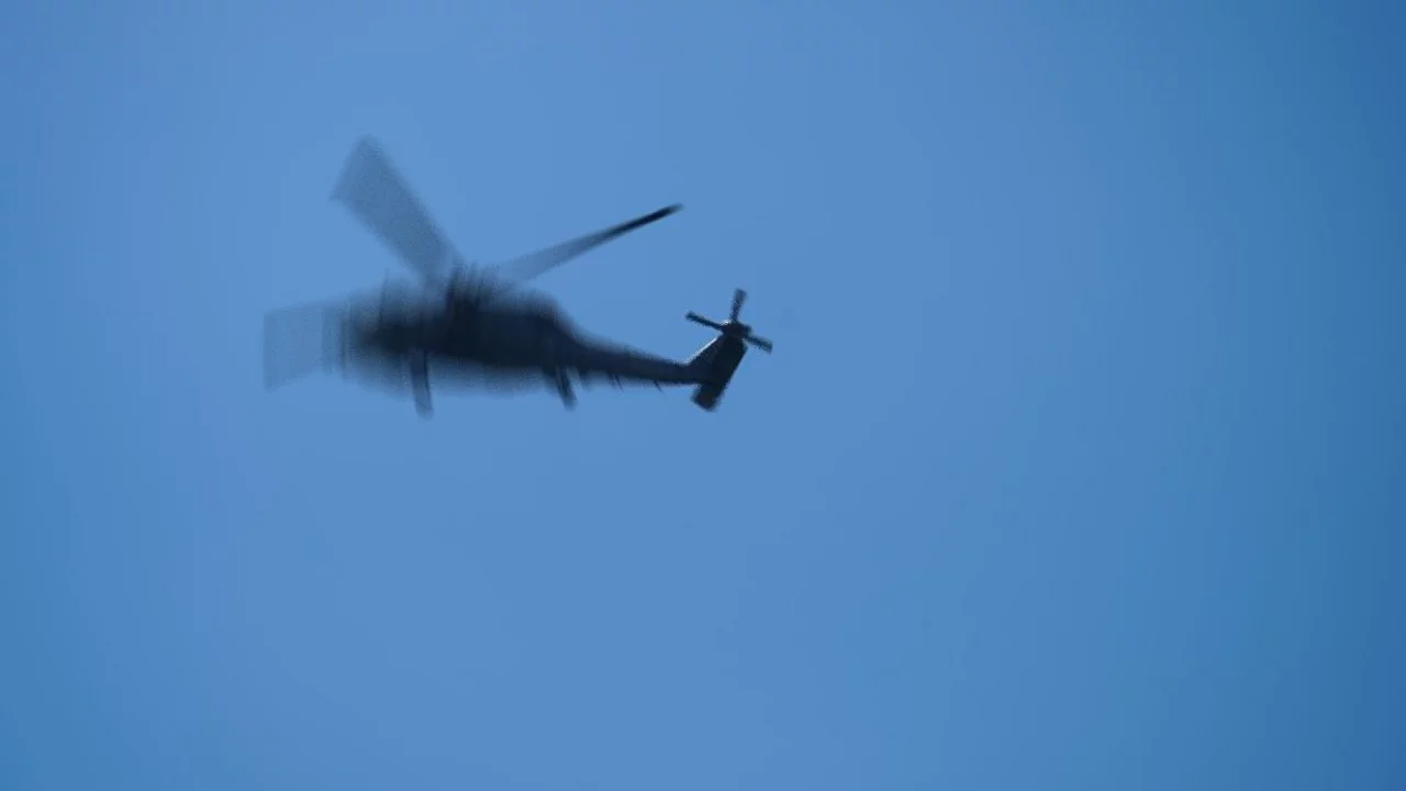 Giresun'da helikopter düştü iddiaları üzerine arama çalışmaları başlatıldı