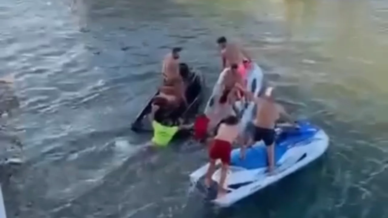 Akçakoca'da jetski kazasında 1'i ağır 2 kişi yaralandı