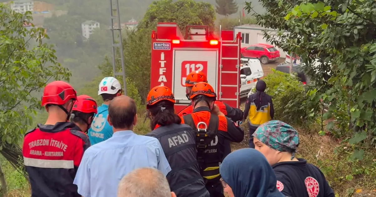 70 yaşındaki kadın yamaçtan düştü: Hastaneye sevk edildi