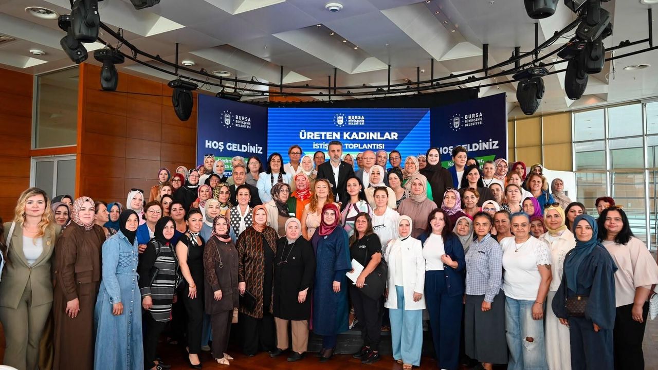 Bursa'da Kadın Üreticilere Destek: Üreten Kadınlar Sokağı Kurulacak