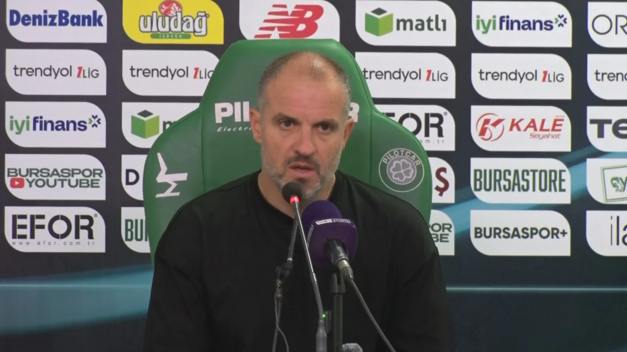 Bursaspor Teknik Direktörü PFDK'ya sevk edildi: Disiplin süreci başladı