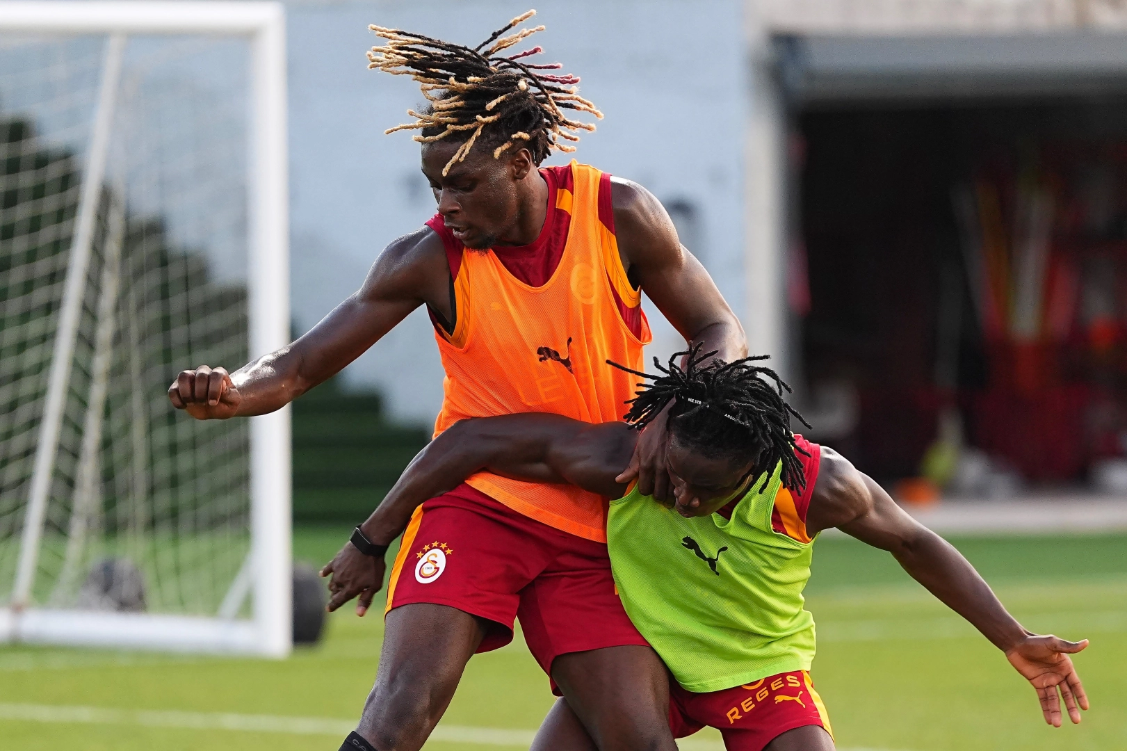 Galatasaray, Göztepe maçı hazırlıklarını sürdürdü: Antrenman detayları